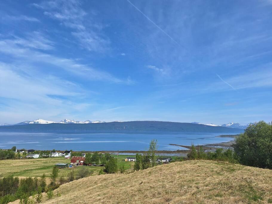 Privat Leilighet Pa Gard Med Badstue Og Nordlys Narvik Bagian luar foto
